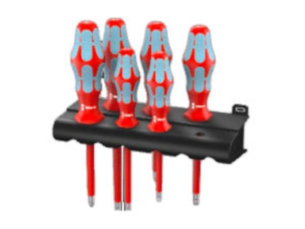 Wera 3165 i/6, 55 mm, 28,5 cm, 210 mm, 660 g, Blå, Rød, Tsjekkisk Republikk