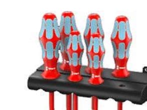 Wera 3165 i/6, 55 mm, 28,5 cm, 210 mm, 660 g, Blå, Rød, Tsjekkisk Republikk
