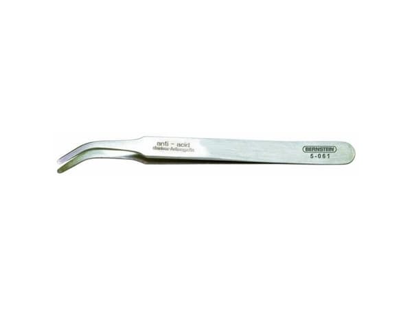 Bernstein 5-061, Rustfritt stål, Rustfritt stål, Flat, Bøyd, 16 g, 115 mm