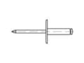 Miniatyrbild 3 av 4: TOOLCRAFT 160312 Åben blindnitte (Ø x L) 4.8 mm x 13 mm Stål Stål 250 stk
