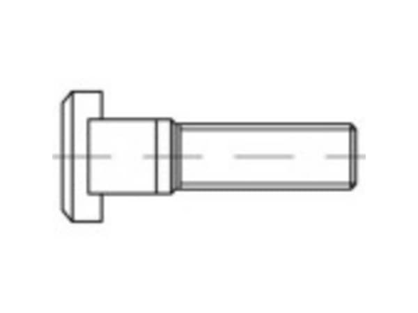 TOOLCRAFT 112544 Stiftskruer M6 18 mm DIN 835 Stål 100 stk