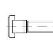 TOOLCRAFT 112544 Stiftskruer M6 18 mm DIN 835 Stål 100 stk