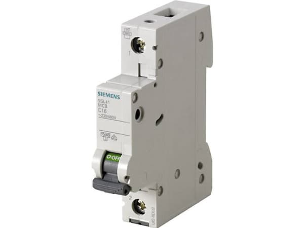 Siemens 5SL4116-7 Siemens Indus.Sector Katkaisija 1-napainen 16 A 230 V, 400 V