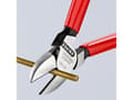 Miniatyrbilde 5 av 5: Knipex 70 01 140, Diagonal tang, Kromvanadiumstål, Plast, Rød, 140 mm, 126 g