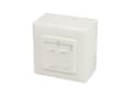 Miniatyrbild 1 av 5: LogiLink NP0126, RJ-45, STP, 6a, metallisk, vit, SO/IEC 11801, TIA/EIA 568C.2, 80 mm
