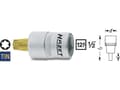 Miniatyrbilde 1 av 5: HAZET 992-T25, 1 stykker, 25,4 / 2 mm (1 / 2"), Stål, 55 mm, 64 g