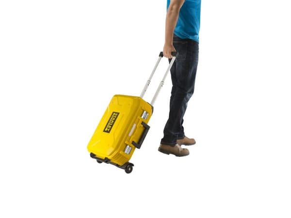 Stanley FMST1-72383, hård verktygslåda, aluminium, polypropen, grått, gult, 540 mm, 400 mm, 435 mm