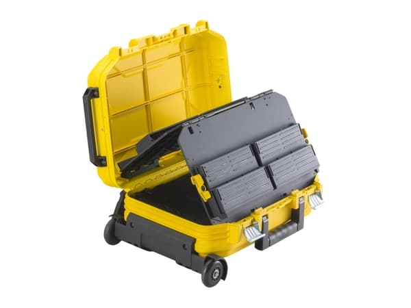 Stanley FMST1-72383, hård verktygslåda, aluminium, polypropen, grått, gult, 540 mm, 400 mm, 435 mm