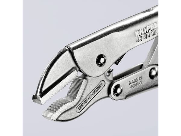 Knipex 40 04 180, Låstång, 3,5 cm, 3,2 cm, Kromvanadinstål, Stål, Silver