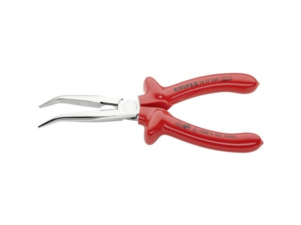 Knipex 26 27 200, Avbitartång, Kromvanadinstål, Plast, Röd, 200 mm, 220 g