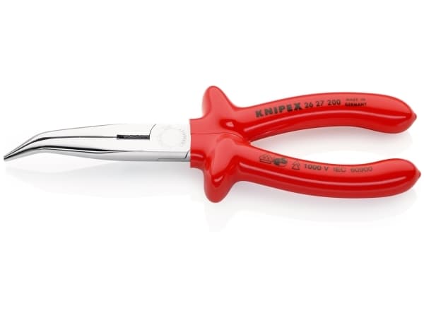Knipex 26 27 200, Avbitartång, Kromvanadinstål, Plast, Röd, 200 mm, 220 g