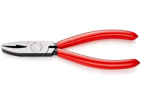 Knipex 91 51 160, Avnypa, 9,5 mm, Stål, Plast, Röd, 160 mm