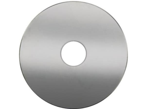 Toolcraft 888071, Flat skive, Galvanisert stål, Sink, Rund, 1,25 mm, 4,3 mm