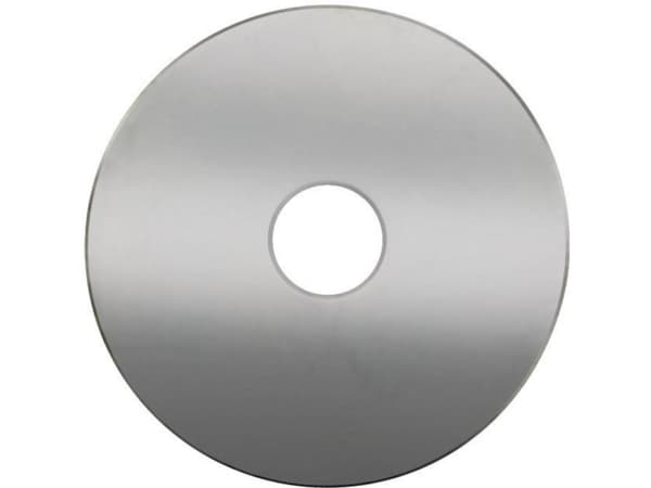 Toolcraft 888071, Flat skive, Galvanisert stål, Sink, Rund, 1,25 mm, 4,3 mm