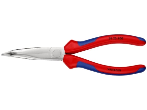 Knipex 38 25 200, 2,5 mm, 7,3 cm, Stål, Blå, Röd, 200 mm, 209 g