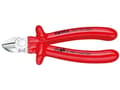 Miniatyrbild 1 av 5: Knipex 70 07 160, Avbitartång, Kromvanadinstål, Plast, Röd, 160 mm, 227 g