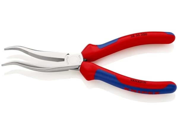 Knipex 38 35 200, 7,3 cm, Stål, Blå, Rød, 200 mm, 205 g
