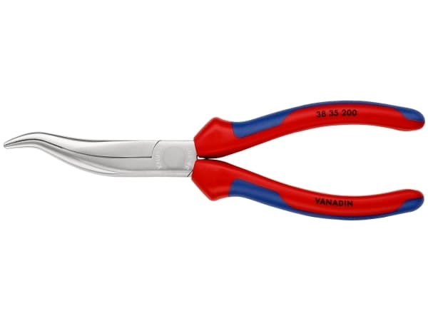 Knipex 38 35 200, 7,3 cm, Stål, Blå, Rød, 200 mm, 205 g