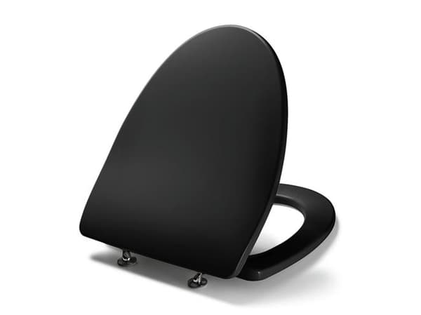 Pressalit Cera+ Sæde sort - m/soft close, incl. D03 fast beslag