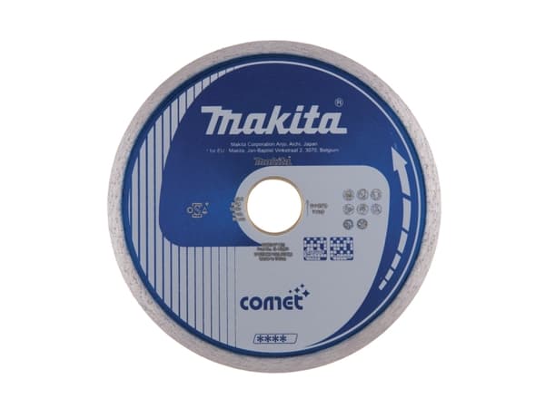 Makita Comet - Skärskiva i diamant - för porslin, ceramic tile - 125 mm - för Makita DCC500Z, DGA511Z, DGA513, DGA513Z, DGA515, DGA517, DLX3179TX1, S