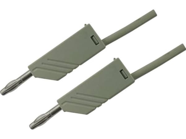 SKS Hirschmann MLN 150/2,5 GR Prøveledning Lamelstik 4 mm Lamelstik 4 mm 1.50 m Grå 1 stk