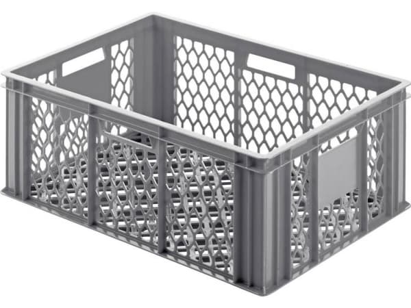 Alutec 05065 Plasticbokse Aufbewahrungsbox (L x B x H) 400 x 600 x 250 mm Grå 1 stk