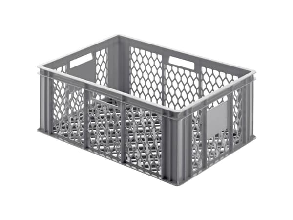 Alutec 05065 Plasticbokse Aufbewahrungsbox (L x B x H) 400 x 600 x 250 mm Grå 1 stk