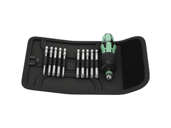 Wera Kraftform Kompakt 41, Sort, Grønn, Svart