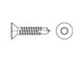 Miniatyrbilde 4 av 4: TOOLCRAFT 141584 Borskrue 6.3 mm 45 mm T-profil DIN 7504 Stål Galvaniseret 250 stk