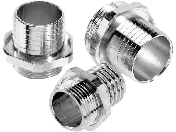 Lapp SILVYN 52002844, Metallisk, Förnicklad mässing, Metrisk, M32x1.5, 9,5 mm, -20 - 80 ° C