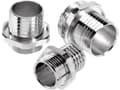 Miniatyrbild 4 av 5: Lapp SILVYN 52002844, Metallisk, Förnicklad mässing, Metrisk, M32x1.5, 9,5 mm, -20 - 80 ° C