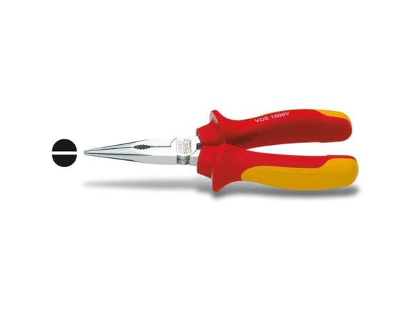 HAZET 1841AVDE-22, Nåltänger, Orange, Röd, 16 cm, 170 g, Tyskland