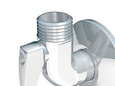 Broen Kulventil Vl 1/2 - gaffel.Nn med handtag Broen