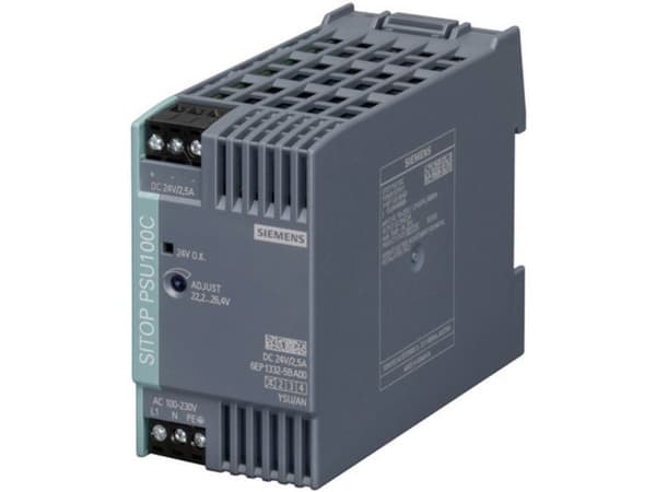 Siemens 6EP1332-5BA00, Innendørs, Flerfarget, 220 g, 100 mm, 52 mm, 110 mm