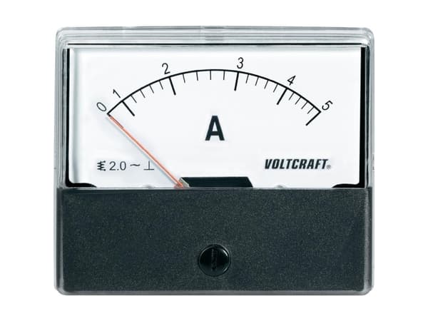 VOLTCRAFT AM-70X60/5A AM-70X60/5A Installationsmåleapparat AM-70X60/5A 5 A Blødt jern