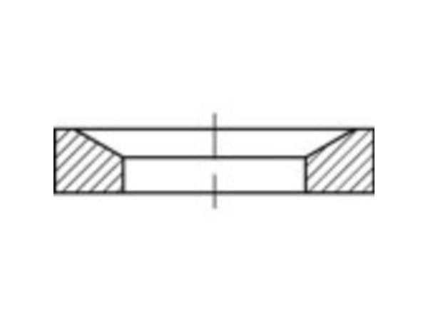 Kugleskriver Indvendig halkaisija: 19 mm DIN 6319 Stål Galvaniseret 25 stk TOOLCRAFT 137926