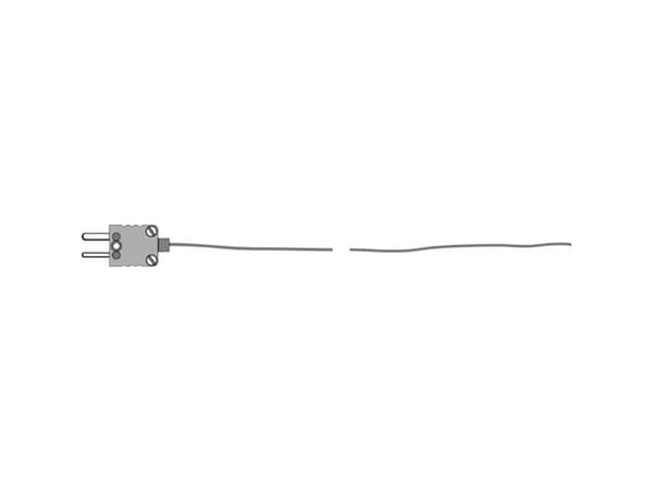 testo 0602 0646 Luftsensor -50 til +250 °C Sensortyyppi K