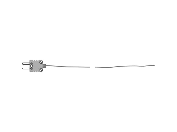 testo 0602 0646 Luftsensor -50 til +250 °C Sensortyyppi K