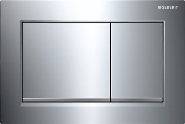 Geberit betj. Omega30 - blankforkromet/ matforkromet/ blankforkomet