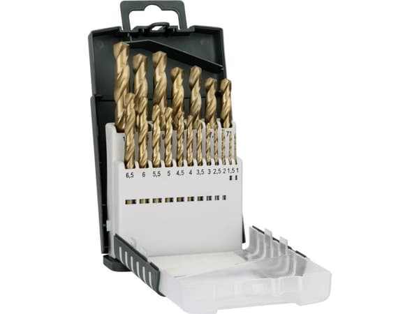 Bosch METALBORSÆT HSS-TIN 1-10MM 19 STK GL