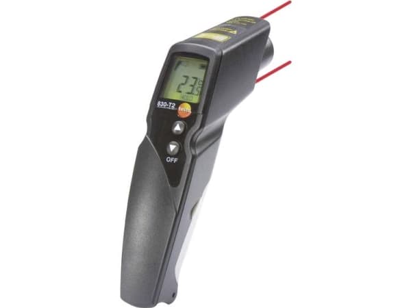 testo 830-T2 Infrarødt termometer Optik (termometer) 12:1 -30 - +400 °C Kontaktmåling