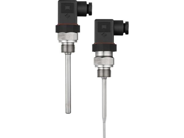 Jumo Tempersensor Gevind af rustfrit stål Sensortype Pt100 Måleområde temperatur-50 til 200 °C Sensordiameter 8 mm