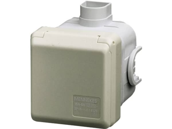MENNEKES 4130, Grå, IP44, 400 V, 32 A, 50 - 60
