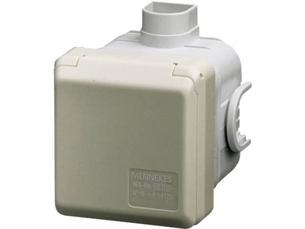 MENNEKES 4130, Grå, IP44, 400 V, 32 A, 50 - 60
