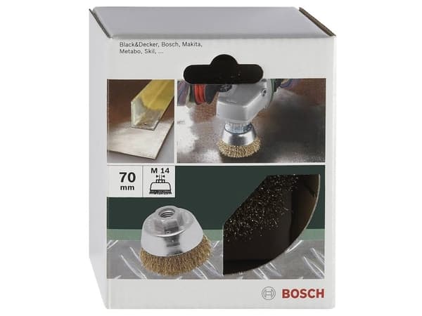 Bosch HEAD BRUSH WAVED 70MM M14