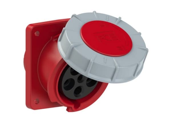 Vinopistorasia 63A 5P 400V /100x112/ punainen IP67 POWER TWIST 435-6