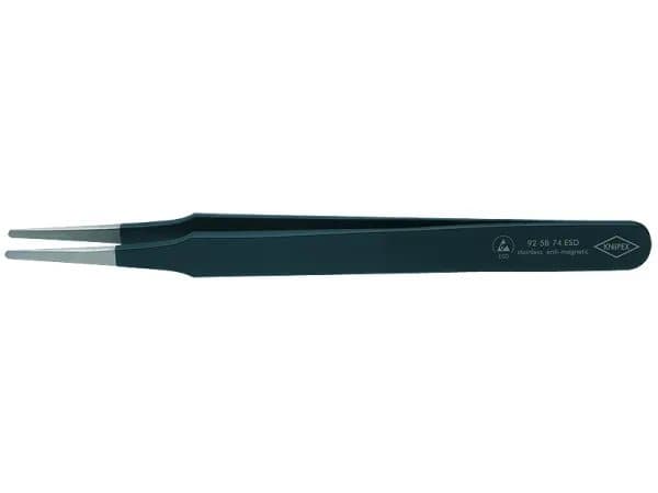 Knipex 92 78 77 ESD, Kromnikkelstål, Sort, Rett, 27 g, 145 mm, 1 stykker