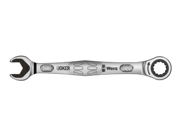 Wera Joker, 12 mm, Rustfrit stål, Chrom-molybdæn stål, Krom, Mat, Tyskland