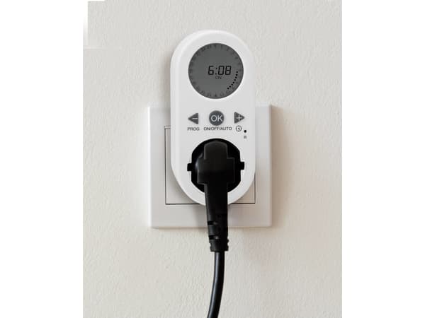 Renkforce EMT2500ET, inomhus, Grå, Vit, 230 V, 56 mm, 36 mm, 122 mm