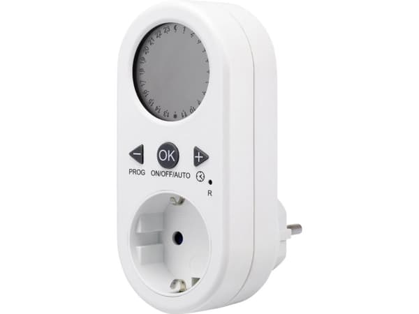 Renkforce EMT2500ET, inomhus, Grå, Vit, 230 V, 56 mm, 36 mm, 122 mm